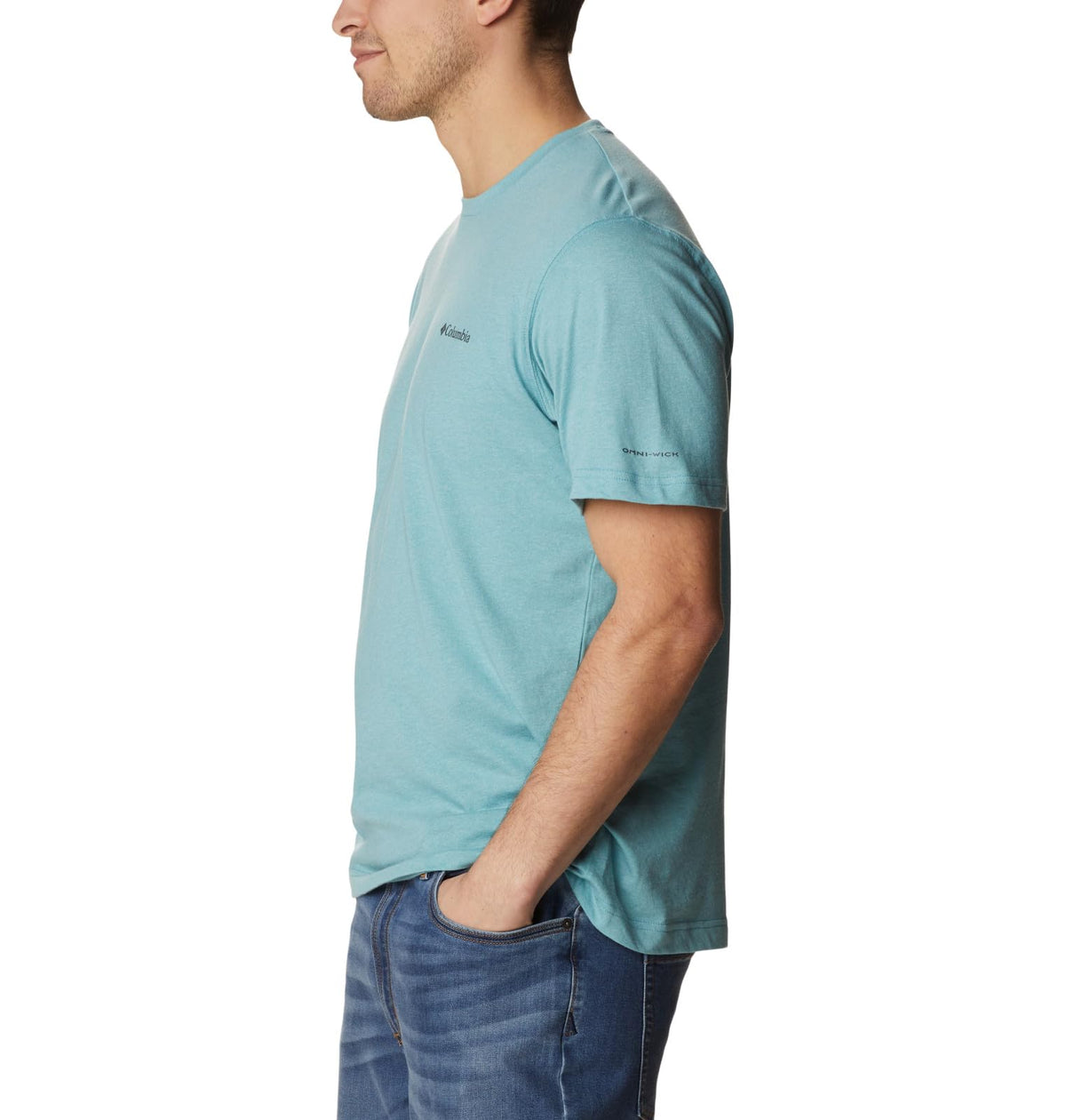 Columbia Men's Thistletown Hills Short Sleeve, Shasta Heather, 4X Tall