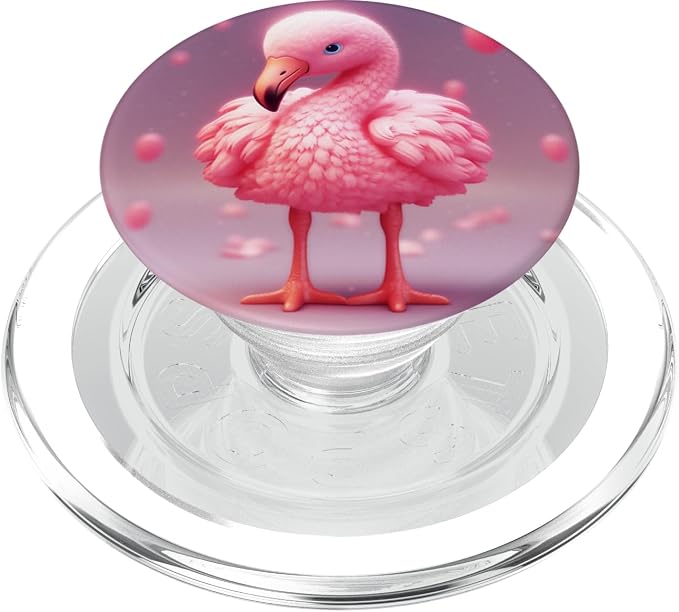 Cute Flamingo PopSockets MagSafe PopGrip for iPhone
