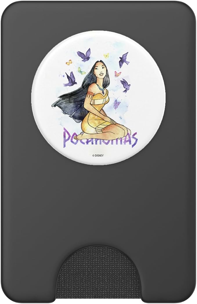 Disney Pocahontas &amp Birds Watercolor Art PopSockets Adhesive PopGrip