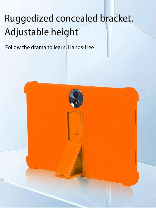 for TCL NXTPAPER 11 Plus Android 15 Gaming Tablet11.5 2.5K Ultra Clear Display Tablet Model CaseSoft Silicone Adjustable Stand Cover Lightweight Kids FriendlyBlack.