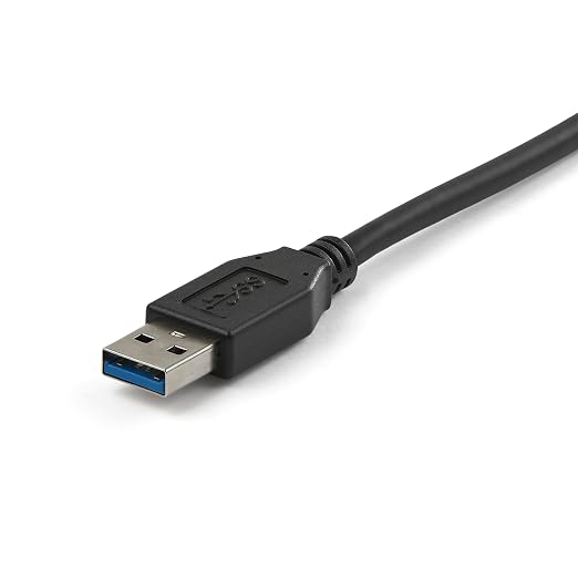 StarTech 3.3ft (1m) USB-C Cable 10Gbps 60W (3A) PD 8K 60Hz / 4K 144Hz USB-IF Certified Thunderbolt Compatible | USB-C to USB-C Thunderbolt 3 Compatible Reversible Connectors Sync and Back Up