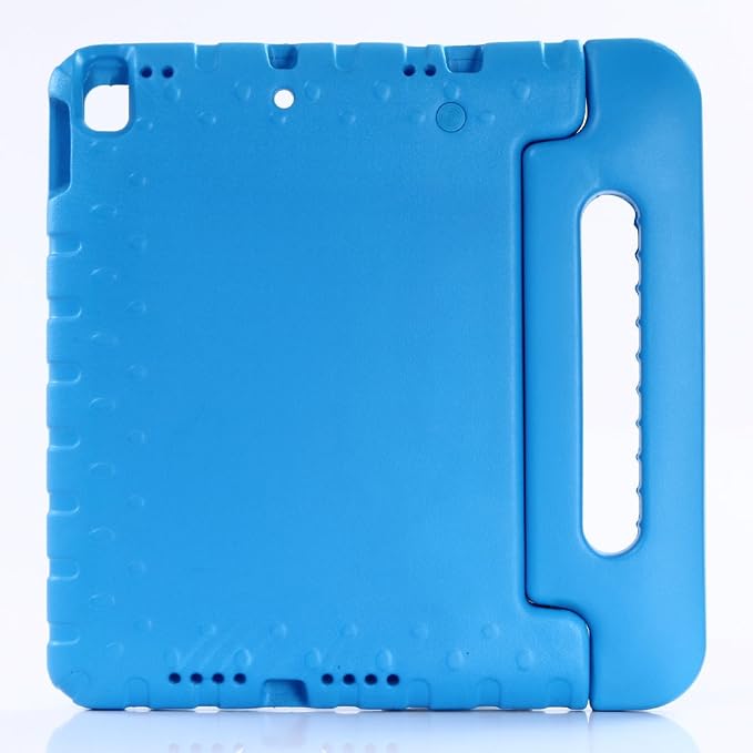Kids Case for iPad Pro 11 M5/M4 &amp iPad Air 11 (2026/2025/2024) Shockproof Case with Pencil Holder Techcircle Light EVA Foam Handle Stand Bumper Protective Child Friendly Drop Proof Cover Black