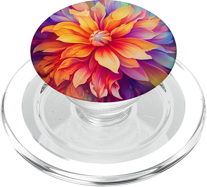 Flower Colorful Colorful Blossom PopSockets Adhesive PopGrip