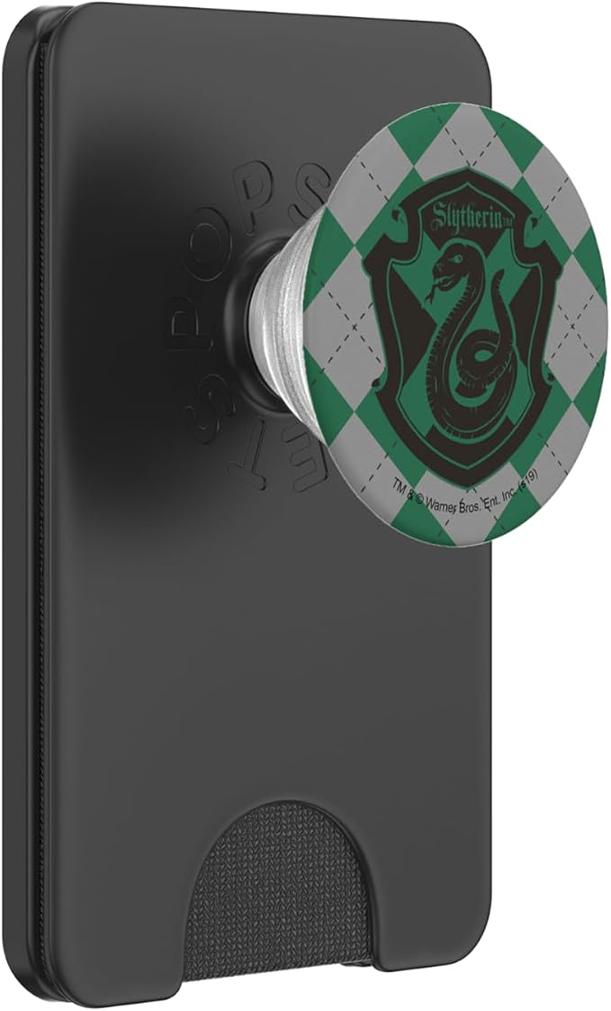 Harry Potter Slytherin Plaid Sigil PopSockets Adhesive PopGrip