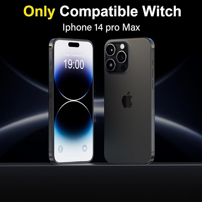 YWXTW 2 Pack Matte Screen Protector for iPhone 14 Pro Max 6.9 Inch + 1 Set Camera Lens Protector Anti Glare Anti Fingerprint 14 Pro Max Glass Screen Protector Bubble Free Smooth as Silk