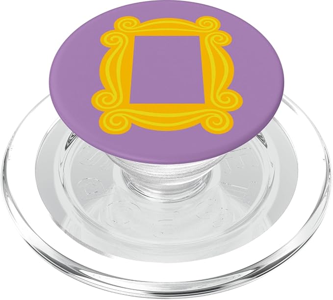 Yellow Peephole Frame Cute Funny Friends Gift PopSockets Adhesive PopGrip