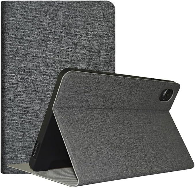 Case for ALLDOCUBE iPlay60 Mini Pro/ALLDOCUBE iPlay60 Mini Turbo Tablet 8.4 inch PU Leather Slim Folio Folding Multi-Viewing Angles Case Cover with Auto Wake/Sleep Soft TPU Back Shell Black