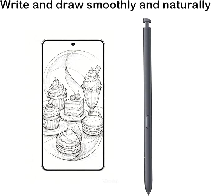 2 Pcs Galaxy S26 Ultra Stylus Pen for Samsung Galaxy S26 Ultra S PenS26 Ultra Pen Replacement for Samsung Galaxy S26 Ultra 5G 6.9 in S Pen All VersionsEJ-PS948BBEGUJ(Black)