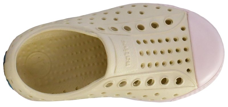 Native Shoes Unisex-Kids Jefferson Sneakers, Bone White/Milk Pink, 4 Big Kid