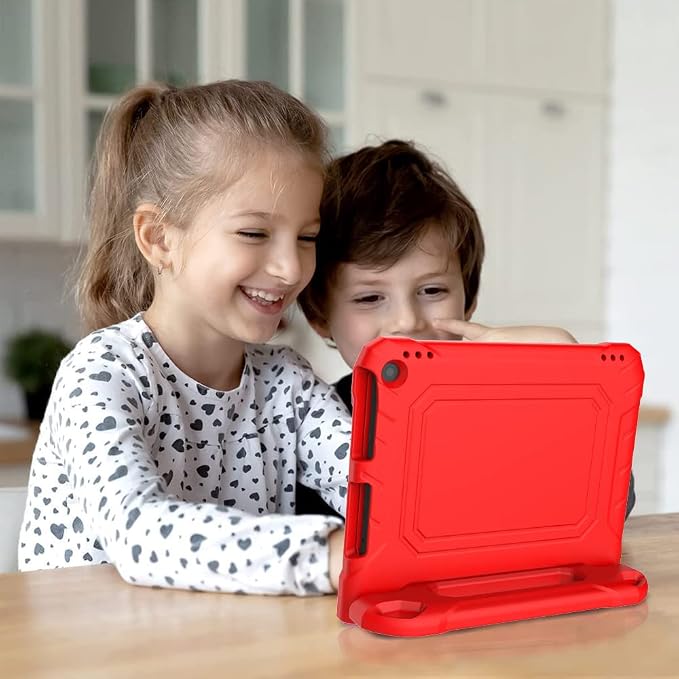 DJ&ampRPPQ Kids CaseEVA Strong Anti Drop is Suitable for 10 inch Tablet. Not Compatible with Ipad 10in Tablet Black