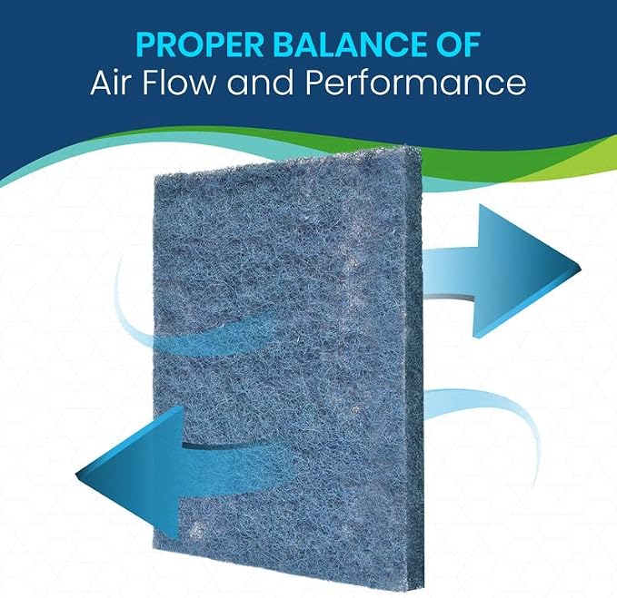 Natural Fiber Hog Hair Furnace Door Filter