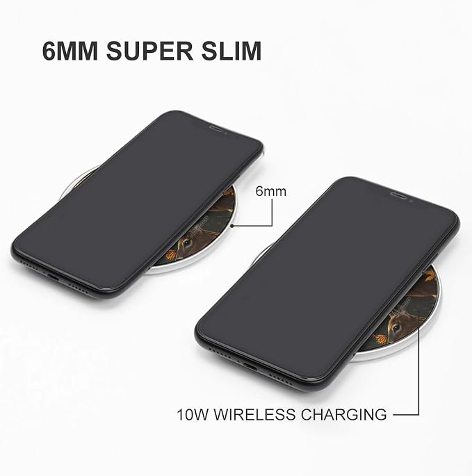 Deer Butterfly Wireless Charger Portable Charging Pad | LightweightAll Smartphone