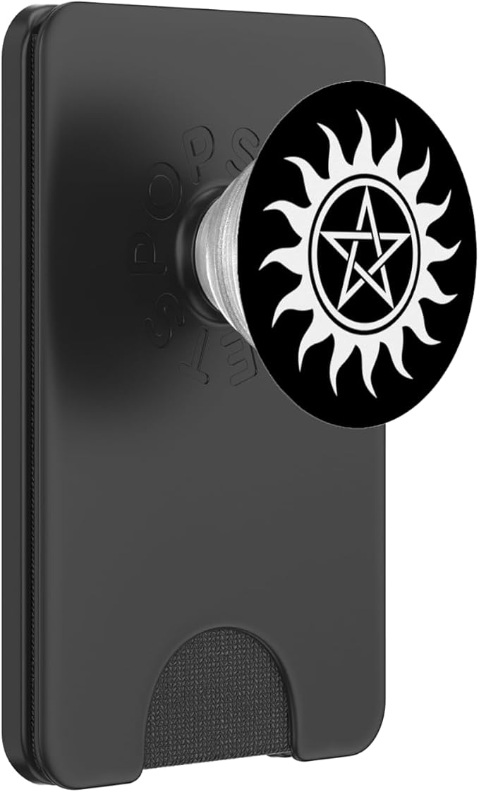 Anti Possession Pentagram Symbol PopSockets Adhesive PopGrip