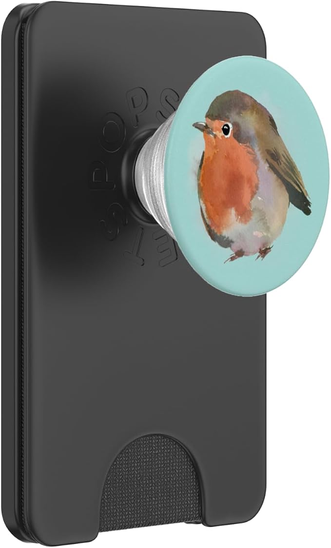 Watercolor Robin | Baby Bird PopSockets Adhesive PopGrip