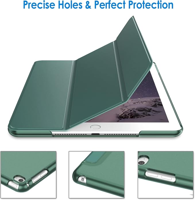 JETech Case for iPad Air 2 (2nd Generation) Smart Cover Auto Wake/Sleep (Blue)