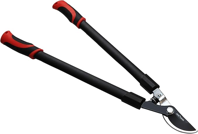 FLORA GUARD 26-Inch Bypass Lopper, Makes Clean Professional Cuts, 1.25-Inch Cutting Capacity, Tree Trimmer and Branch Cutter Featuring Sturdy