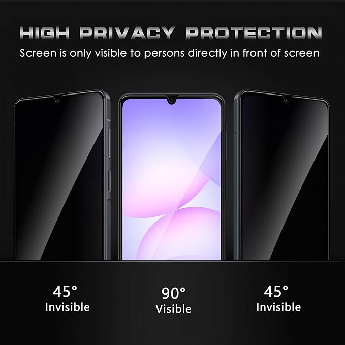 4 Pack Nothing Phone (3a) Pro 5G Privacy Screen Protector 2 Pack Privacy Tempered Glass Film and 2 Pack Camera Lens Protector Anti-Spy Protection for Nothing Phone (3a) Pro 5G Screen Protector