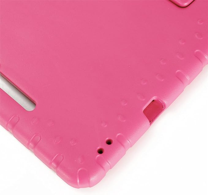Kids Case for Samsung Galaxy Tab S10 FE Plus 13.1 (2025) Techcircle Handle Stand Light EVA Foam Bumper Protective Rugged Drop Protection Child Proof Cover Black
