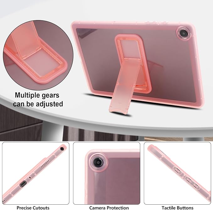 Dteck Case for Samsung Galaxy Tab A 8.0 (2015) Tablet SM-T350/355/357 Case 8 Inch PU Leather Lightweight Folio Case with Card Slots/Stand Features Cute Cartoon Protective Cover Purple Butterfly