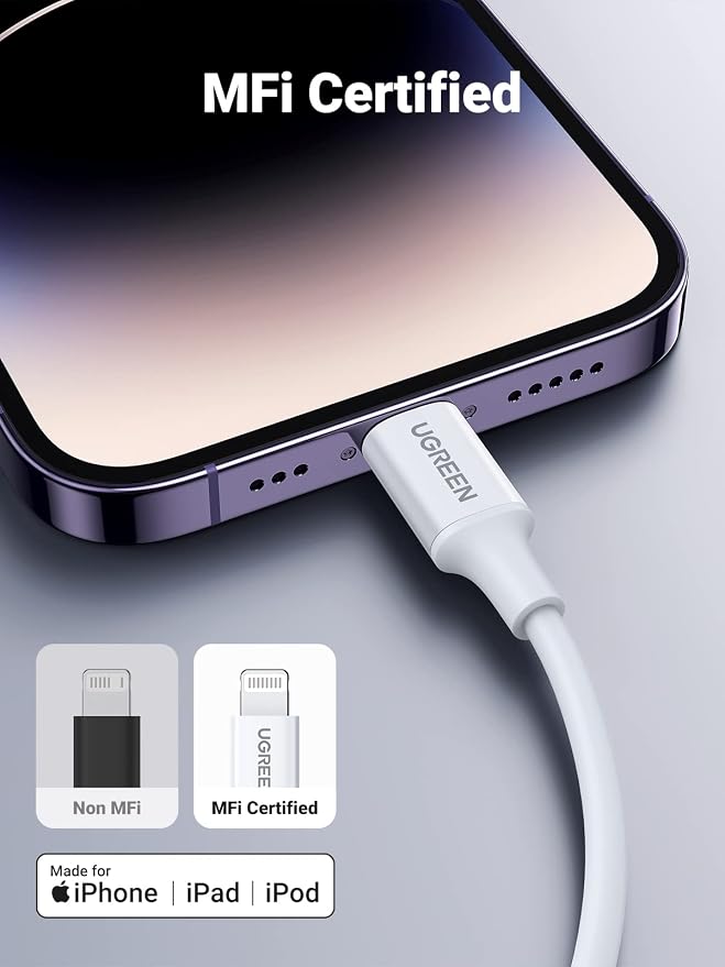 UGREEN 100W Right Angle USB C Cable 90° Ends Fast Charging 10ft | Both ends 90° for gaming &amp bedside. For iPhone 17/16/15 MacBook Galaxy S26/S25/S24 Pixel 10 iPad Switch
