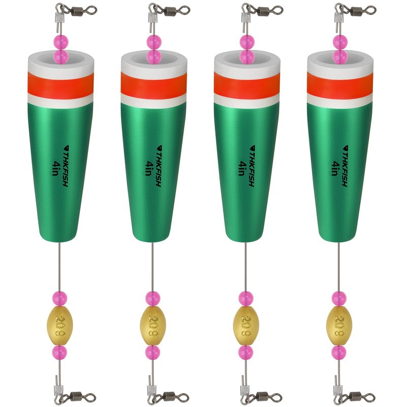 THKFISH Fishing Floats Bobbers 4PCS Green 35g
