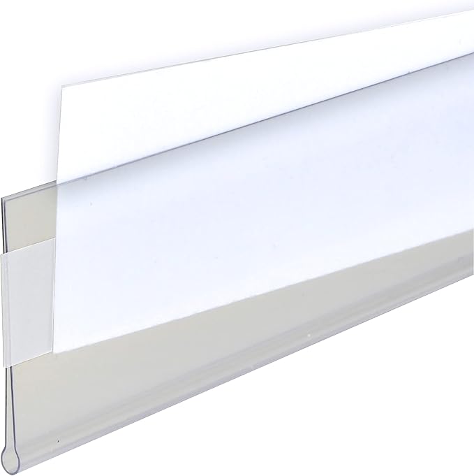 C-Line Self-Adhesive Label Holders, Top Load, 1 X 6, Clear, 50/pack
