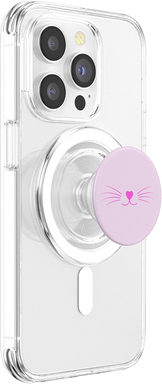 PopSockets Cat Phone Grip - Kitty Nose PopSockets PopGrip for MagSafe