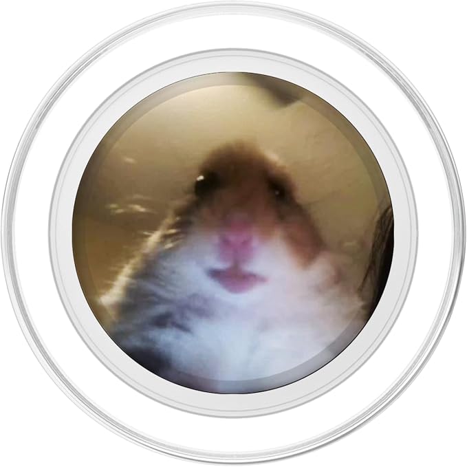 Staring Hamster PopSockets PopGrip: Swappable Grip for Phones &amp Tablets PopSockets Adhesive PopGrip
