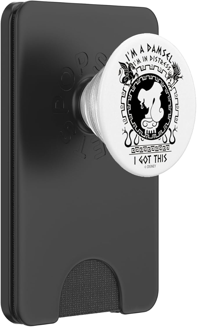 Disney Hercules Megara I'm A Damsel in Distress I Got This PopSockets Adhesive PopGrip
