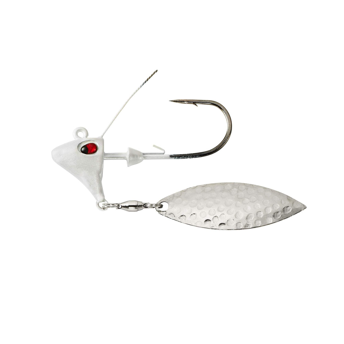 War Eagle Custom Lures WE12US1 Under Spin - Pearl White (1/2oz), Multi, one Size