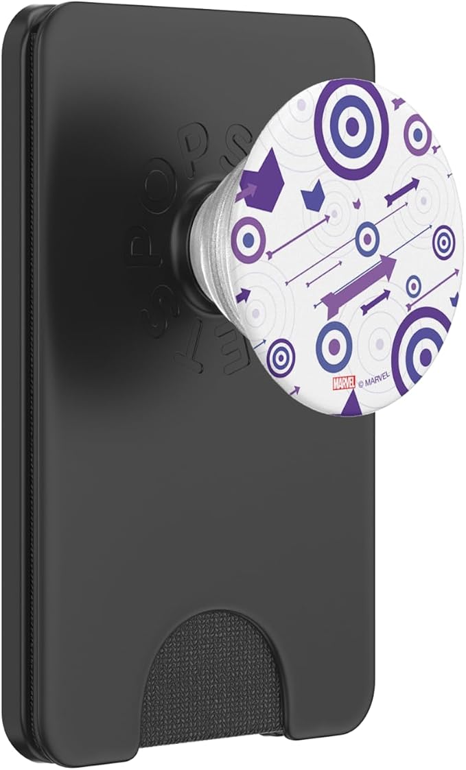 Marvel Hawkeye Arrows and Target Print PopSockets Adhesive PopGrip