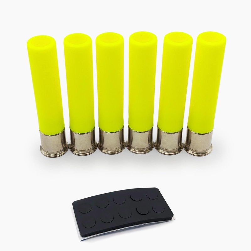 Bayattoo .410 Gauge Safety Practice Rounds Action Trainer Dummy Round Dry Fire Training Snap Cap (6pk)