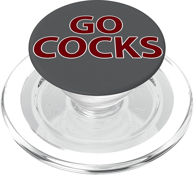 Go Gamecocks! PopSockets PopGrip: Swappable Grip for Phones &amp Tablets PopSockets Standard PopGrip