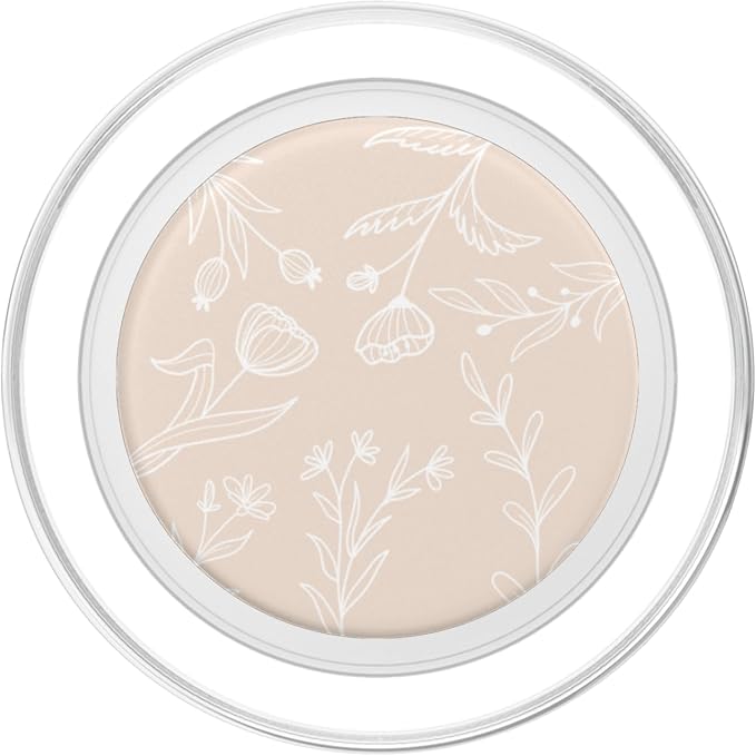 Vanilla/Cream/Beige Boho Leaves Leaf Flowers Flower PopSockets Adhesive PopGrip
