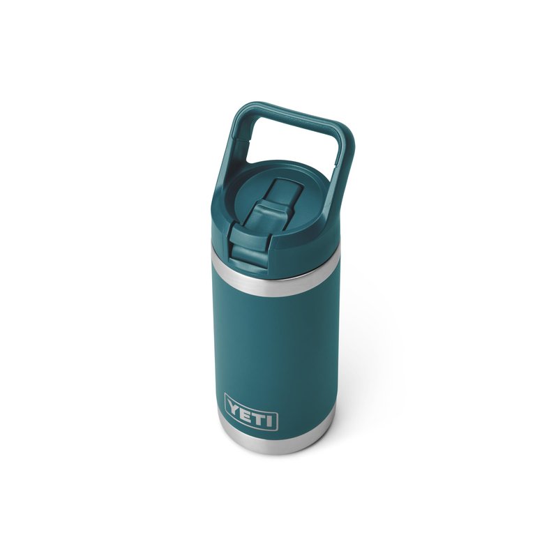 YETI Rambler Jr. 12 oz Kids Bottle, with Straw Cap, Tan Camo