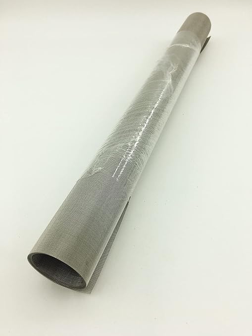 Stainless Steel Mesh Screen #60Mesh -Size:15.7"x47.2" SS304 Wire Mesh Screen