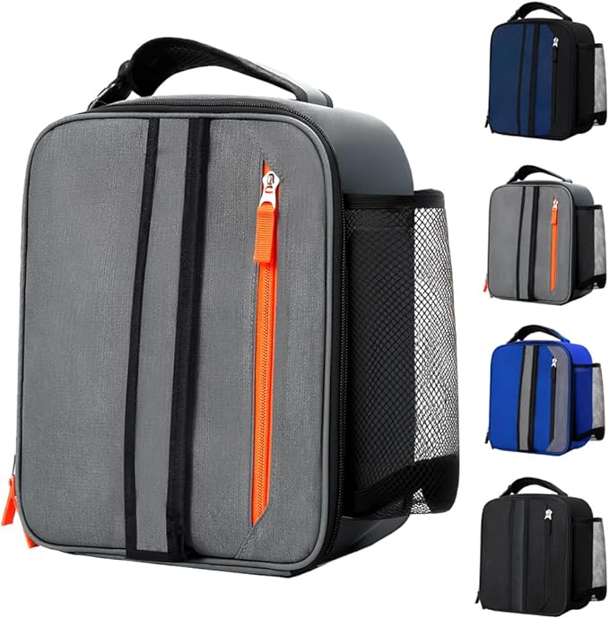 Lunch Box Insulated Lunch bag for Men Teen Kids Boys Adult Portable Stylish Small Lunchbox Special Design for Working Office school Picnic