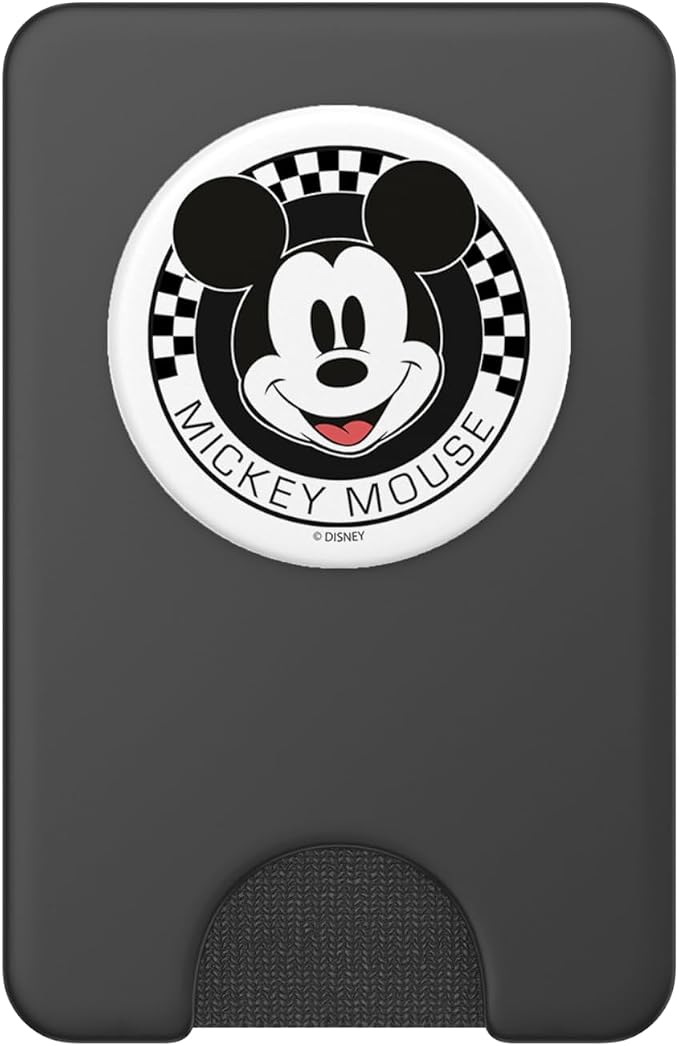 Disney Mickey and Friends Mickey Mouse Checkerboard Circle PopSockets Adhesive PopGrip