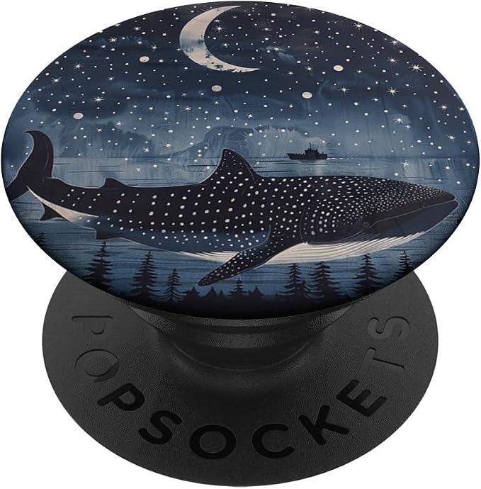 Whale Shark PopSockets PopGrip for MagSafe