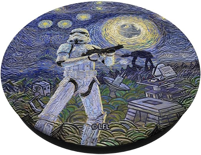 Star Wars Starry Night Stormtrooper PopSockets Adhesive PopGrip