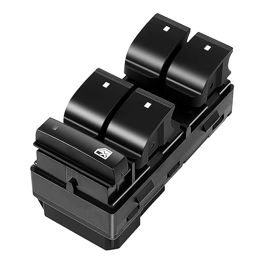 JALIAMTE 20945129 Master Power Window Switch Driver Side, Window Control Switch Button Compatible with Chevrolet HHR Traverse Silverado GMC Yukon Sierra Buick Enclave Replaces# 25789692 25951963