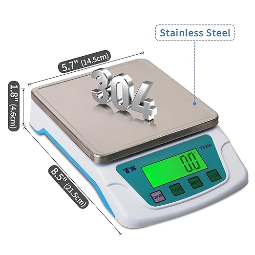 Food Scale 22lb, Digital Kitchen Scales for Baking Bread Cooking Meat