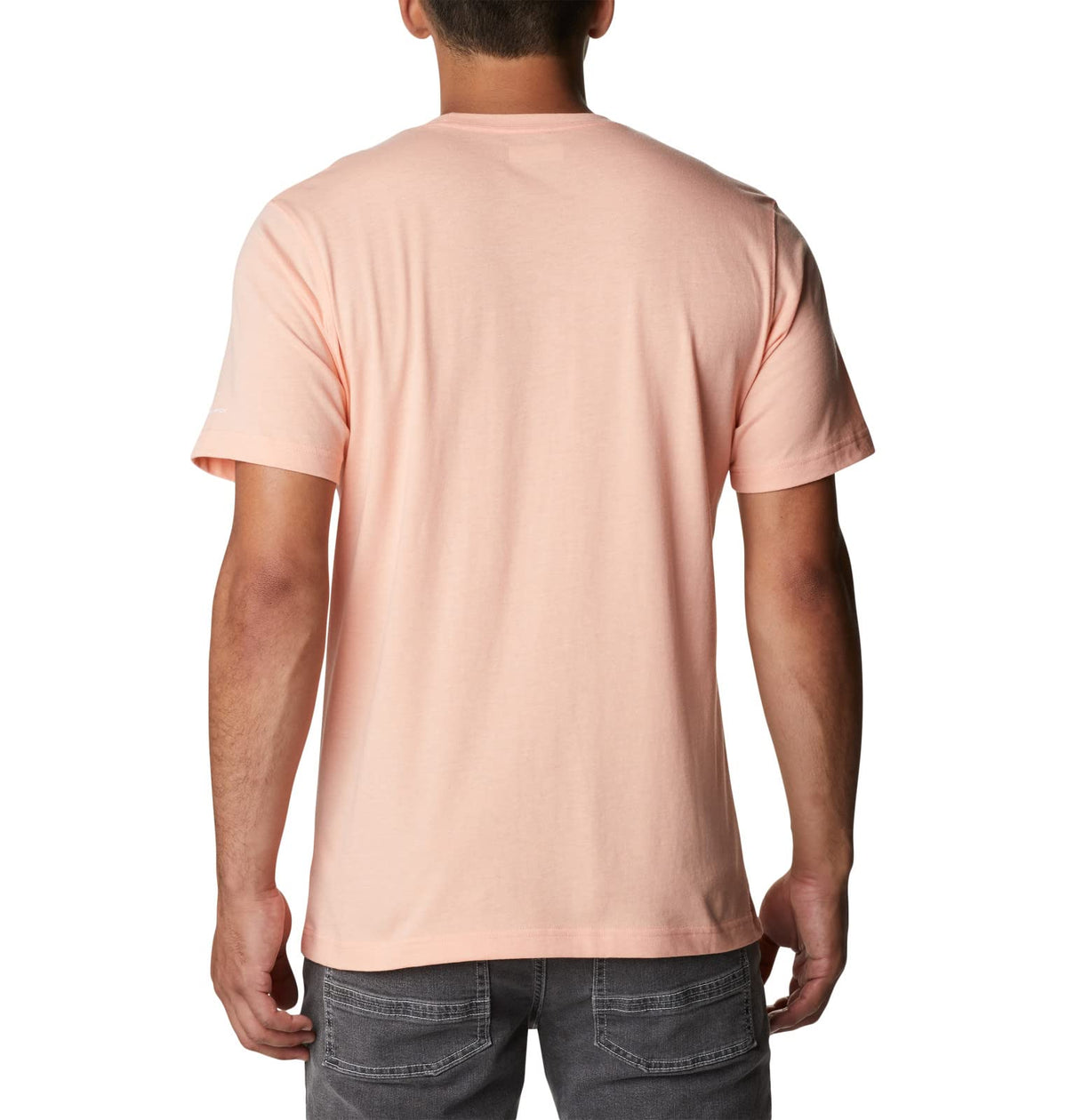 Columbia Men's Thistletown Hills Short Sleeve, Coral Reef Heather, Small