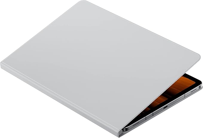 Samsung Galaxy Tab S8 / S7 Book Cover - Original Samsung Tablet Case - Light Grey