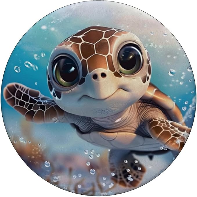 Baby Sea Turtle PopSockets PopGrip for MagSafe