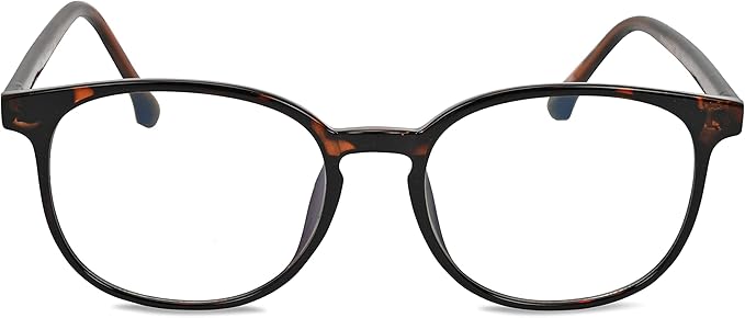 Brookstone Blue Light Blocking Glasses For Women and Men Computer Gaming Eye Protection UV Blocker With Pouch Cloth and Spray