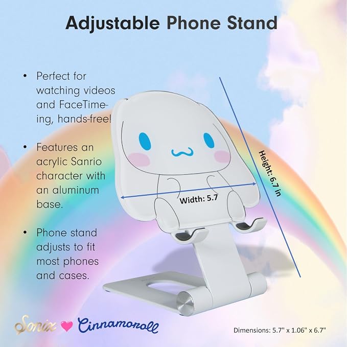 Sonix x Sanrio Character Phone Stand | Adjustable Cell Phone Holder Desk Stand Dock | Badtz Maru