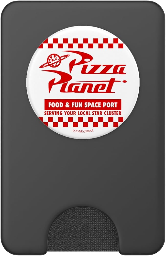 Disney Pixar Toy Story Pizza Planet Space Port Logo PopSockets Adhesive PopGrip