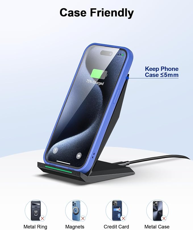 NANAMI Wireless Charger Bundle the Pad for iPhone17/16/15/14/13/12 and Airpodes 2/Pro2/3 Simple Charge Simple Life