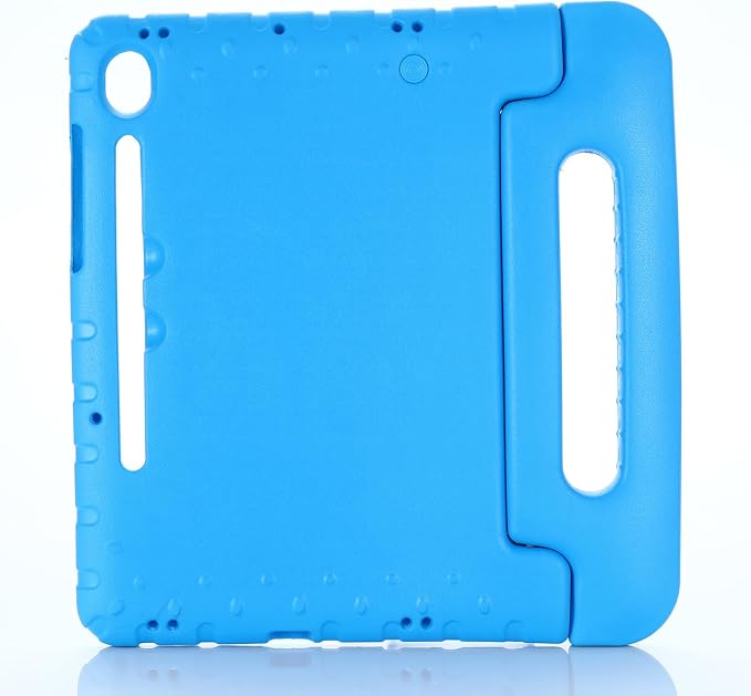 Kids Case for Samsung Galaxy Tab S10 FE Plus 13.1 (2025) Techcircle Handle Stand Light EVA Foam Bumper Protective Rugged Drop Protection Child Proof Cover Black